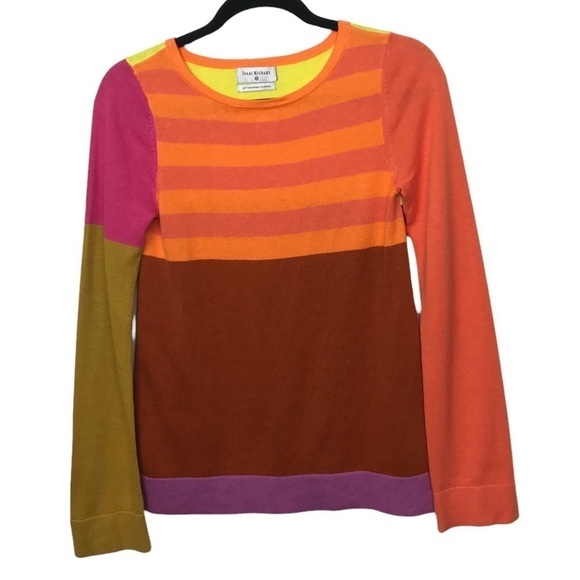 Isaac Mizrahi For Target Multicolor Stripe Sweater Approx XS - Picture 1 of 9